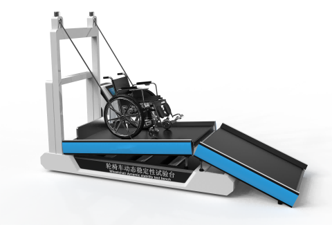 轮椅车动态稳定性试验台